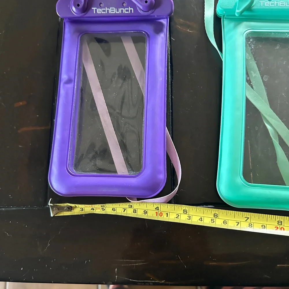 Waterproof Phone Pouch - Purple and Green